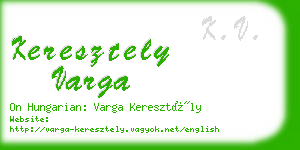 keresztely varga business card